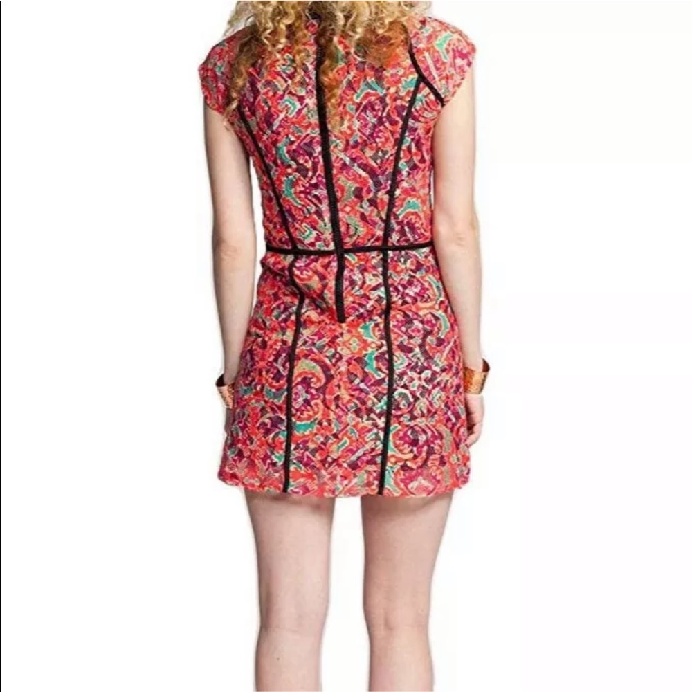 ☀️2/$20 Shakuhachi Deco Lace Overlay Mini Dress - Picture 5 of 15